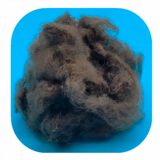 Fibra in fiocco di poliestere realizzata con fibra pet sintetica PSF riciclata chimicamente