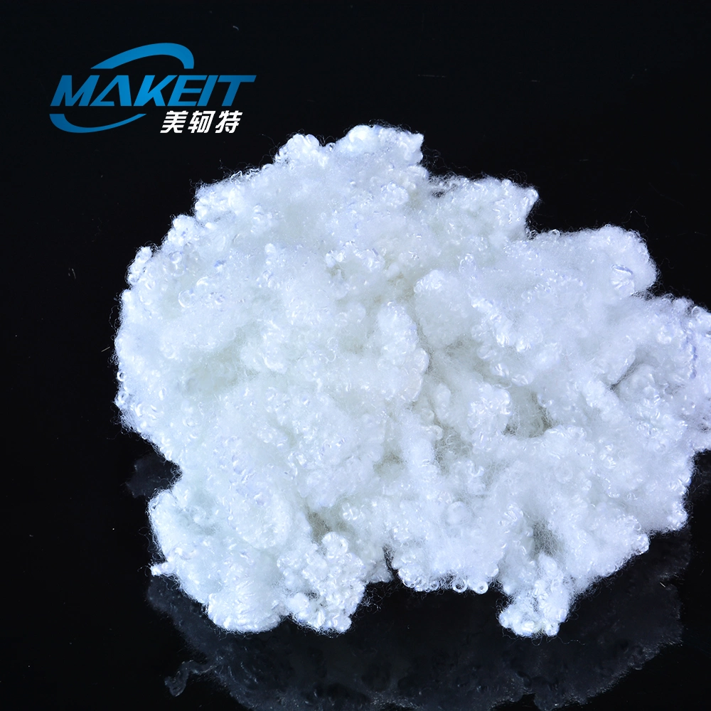 15D 100% Pet Materials White Polyester Staple Fiber Made in China