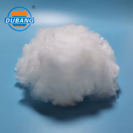 Fibra in fiocco di nylon 6.6 7D*64mm Bianco